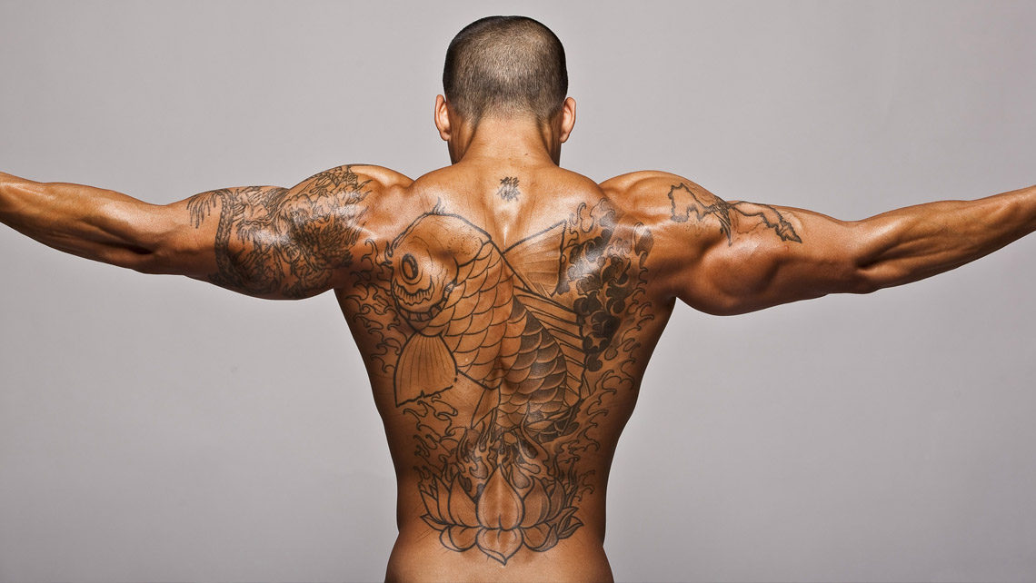 Татуировки на спине фото