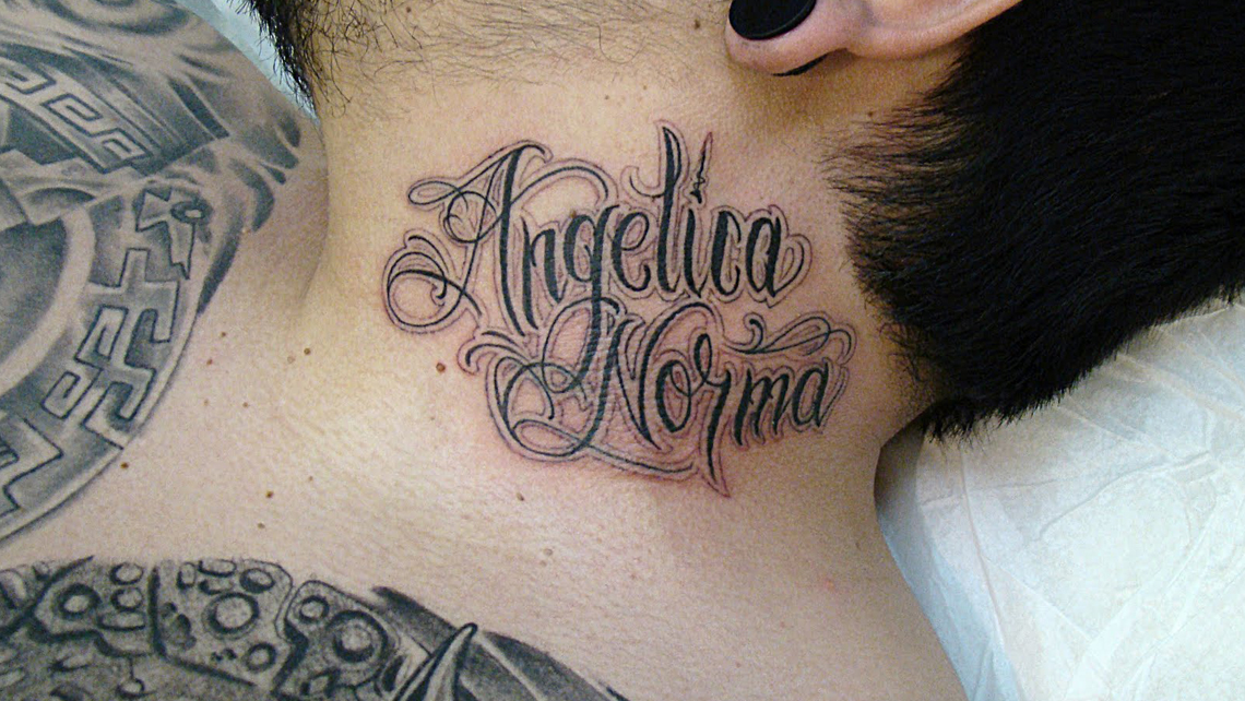 Татуировки-надписи